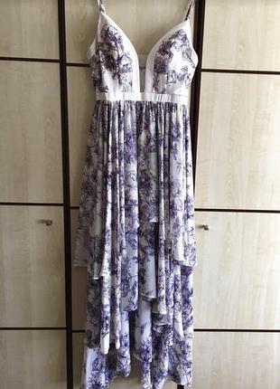 Платье длинное