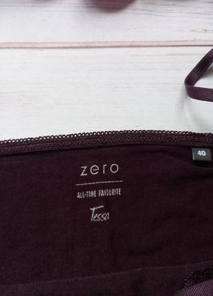 Шикарная майка с кружевом на бретелях zero tessa8 фото