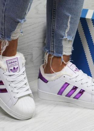 Кросівки жіночі адідас adidas superstar3 фото