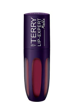 By terry lip-expert matte жидкая матовая помада для губ в оттенке 6 chili fig, 4 мл.
