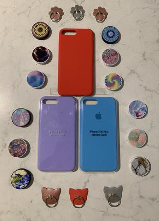 Роскошный силиконовый чехол на все модели айфон для iphone 6s/7 /8/xs/xr/xs мах/11 /11 pro/11 proмах9 фото