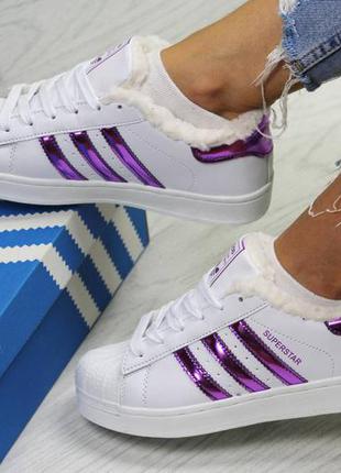 Кросівки жіночі адідас adidas superstar4 фото