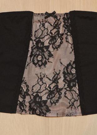 Женский топ, бюстье с кружевом