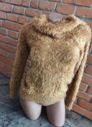 Кофта свитер травка гольф