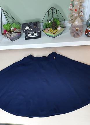 Очень классная школьная юбка smil р-р152. синяя.