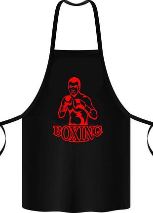 Фартук с принтом "boxing"