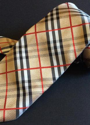 Чоловічу краватку lamberto conti італія забарвлення burberry 100% шовк