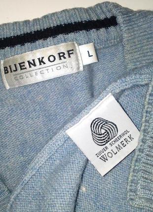 48-50р. шерстяной джемпер-кофта bijenkorf