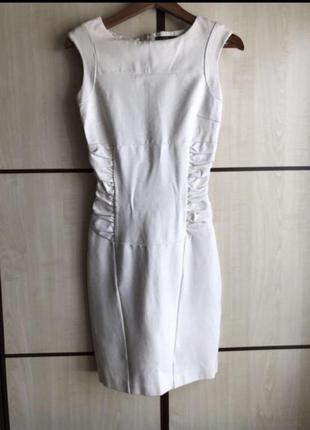 Сукня біле футляр1 фото