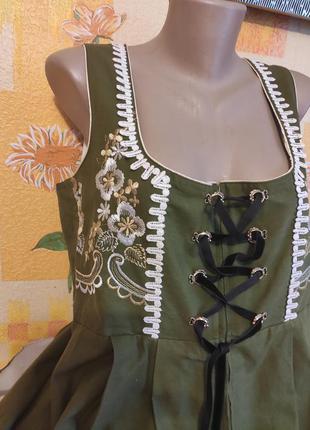 Карнавальное платье баварка золушка размер 422 фото