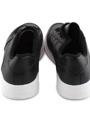 Стильные черные кроссовки кеды модные кроссы5 фото