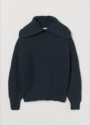 Объемный свитер h&m размер s - m шерстяной шерсть