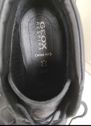 Ботинки кожаные geox7 фото