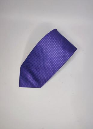 Baumler шелковый фиолетовый галстук