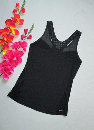 Шикарна фірмова спортивна майка борцовка спина сітка nike dri-fit оригінал 🌹💕🌹7 фото