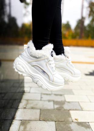 Кроссовки ботинки зимние женские lux качество -скидка