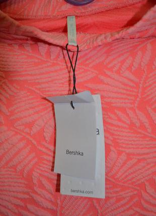 Продам юбку коралловую с принтом bershka5 фото