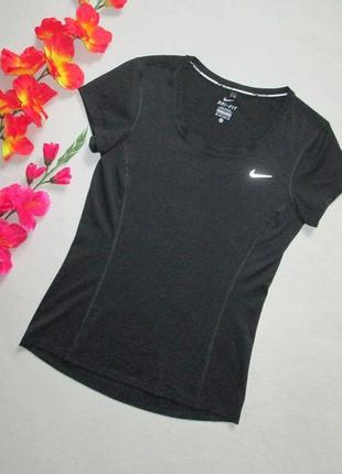 Суперова фірмова чорна спортивна футболка nike оригінал 🌹💕🌹