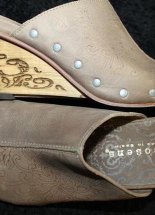 39 разм. шлепки neosens.кожа нат. made in spain.