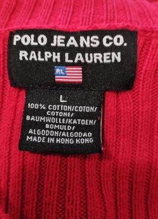 Фирменный свитер polo jeans ralph lauren3 фото