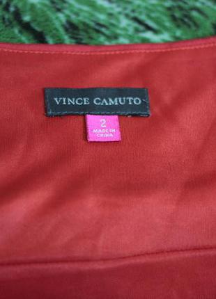 Шикарна червона сукня(шикарное платье) по фігурі розмір s vince camuto4 фото