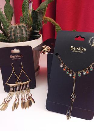 Серьги bershka2 фото