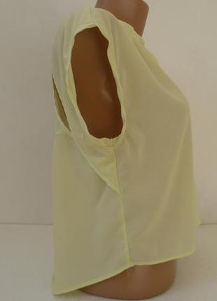 Блуза салатовая с необычной спинкой2 фото