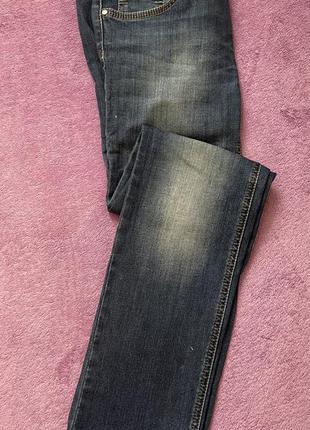Темно-синие джинсы, в идеальном состоянии, как новые, размер 292 фото