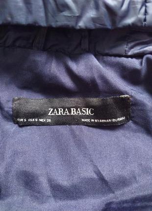 Длинный пуховик zara, оригинал9 фото