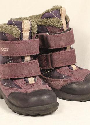 Чоботи ecco gore-tex розмір 24