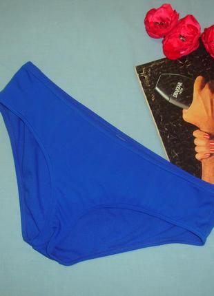 Низ от купальника женские плавки размер 52 / 18 синий голубой бикини