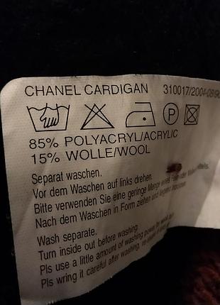 Кардиган, жакет в стиле  ,chanel,,шерсть( one touch) 6