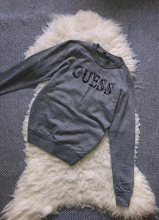 Шерстяной свитер кофта guess оригинал шерсть лого 7