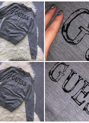 Шерстяной свитер кофта guess оригинал шерсть лого 9