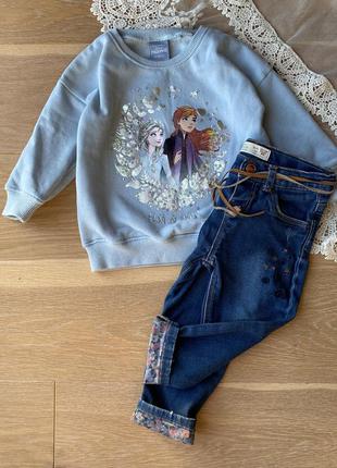 Світшот джинси ельза кофта next zara
