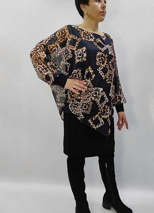 Блуза шифоновая