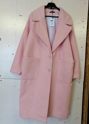 Пальто оверсайз кашемир