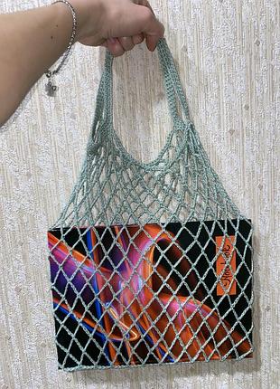 Авоська, еко сумка, шопер, сітка, сітка