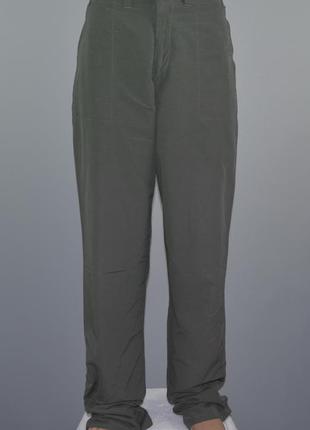 Mcneal khakis тёплые двухсторонние штаны (s) хаки\серый