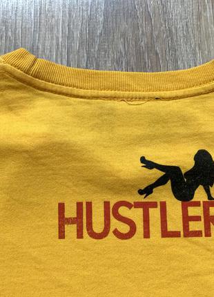 Мужская редкая винтажная хлопковая футболка с принтом hustler vintage6 фото
