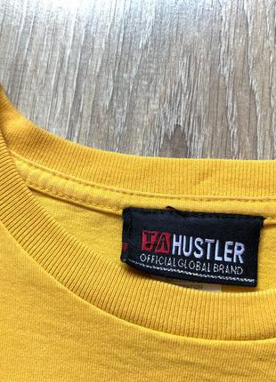 Мужская редкая винтажная хлопковая футболка с принтом hustler vintage7 фото