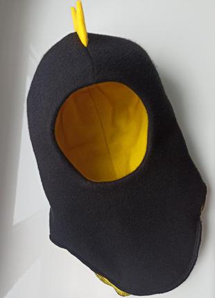 Демисезонная/зимняя шапка дино-шлем2 фото