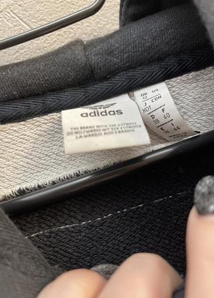 Кроп топ adidas адідас кофта худі з капюшоном оригінал4 фото