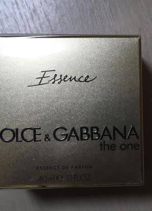 Парфюмированная вода dolce&gabbana the one essence, оригинал