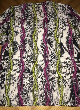 Francesca mercuriali-люксовый итальянский топ в принт! р.-40