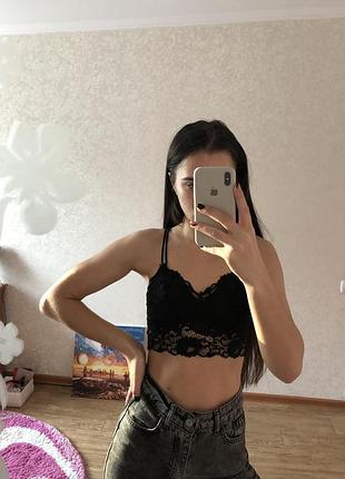 Кружевной топ