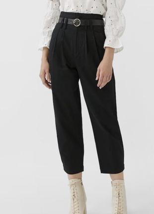 Брюки від stradivarius paperbag pant