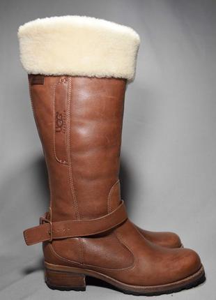 Ugg australia langley waterproof чоботи черевики уггі зимові овчина цигейка. оригінал. 37 р./23.5 див.1 фото