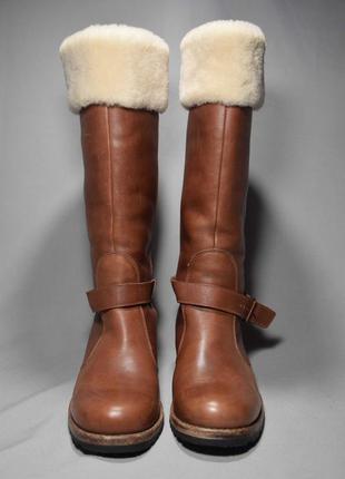 Ugg australia langley waterproof чоботи черевики уггі зимові овчина цигейка. оригінал. 37 р./23.5 див.3 фото