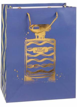 Подарочные пакеты "perfume" 32*26*12 см (упаковка 12 шт)1 фото